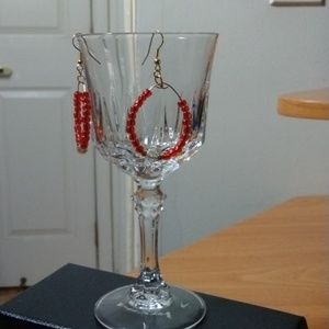 Hand crafted hoop earrings